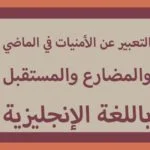 التعبير عن الأمنيات في الماضي والمضارع والمستقبل باللغة الإنجليزية